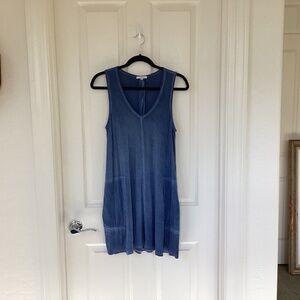 Z Supply dress in denim blue size M
